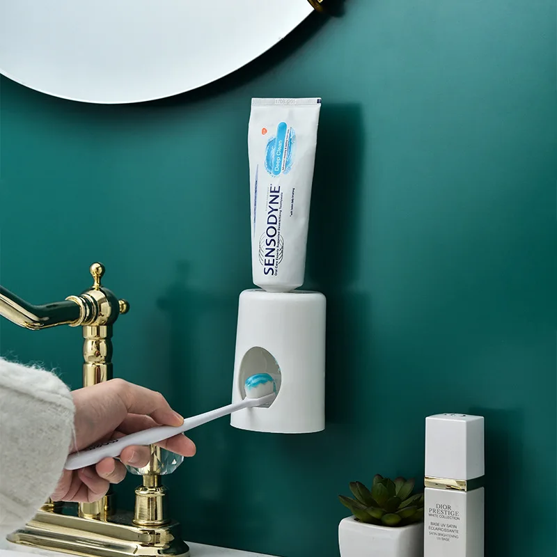 Toothpaste Dispenser Toothpaste Squeezer Toothpaste Rack Wall