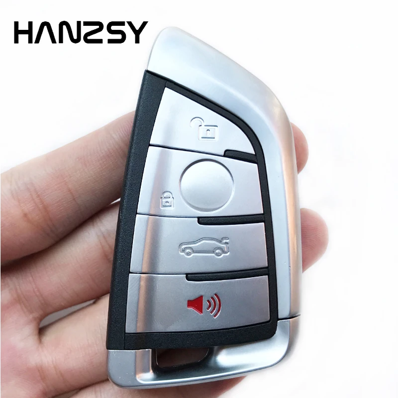 HANZSY 3 + 1/4 кнопки автомобильный брелок для BMW 1 2 7 серии X1 X5 X6 X5M X6M F класс смарт-пульт