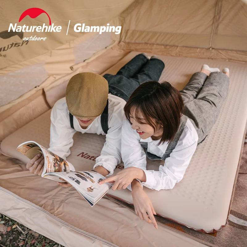 Naturehike Outdoor Camping Luft Matratzen 30D Stretch Tuch Automatische  Aufblasbare Kissen Matte Wandern Camping Isomatte - AliExpress
