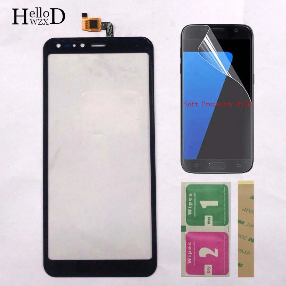 

Touch Screen Panel For Ergo V570 Touch Screen Digitizer Touchpad Front Glass Sensor Repair TouchScreen Parts + Protector Film