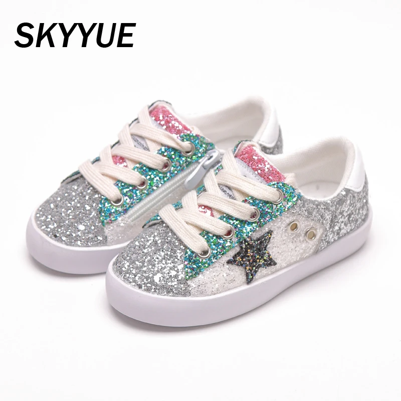 baby glitter sneakers