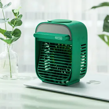 

Portable USB Electric Fan Mini Air Conditioner Refrigeration Cooling Device