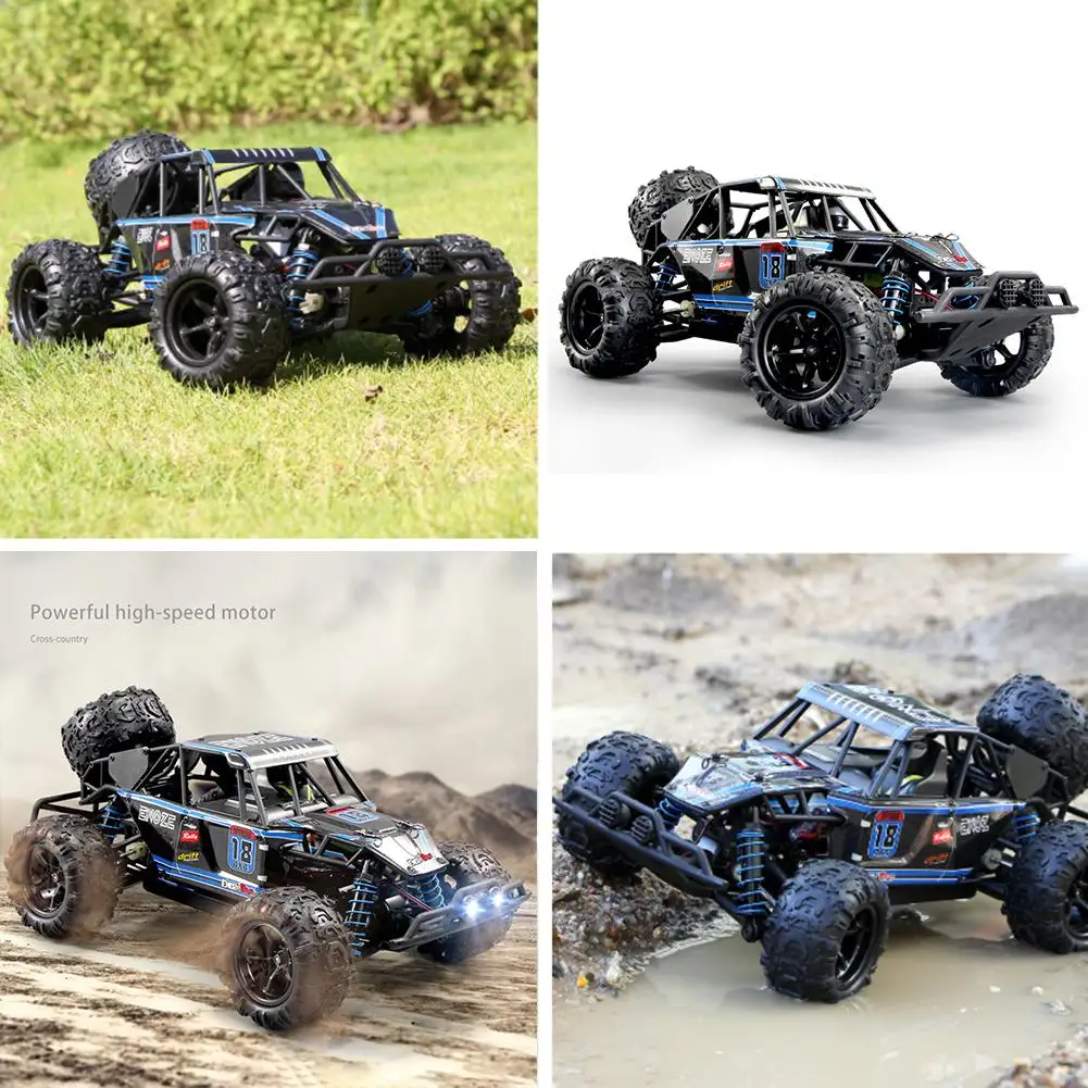 2,4 г Rc автомобиль 1: 18 40 км/ч 4wd четырехколесный привод для скалолазания Внедорожный гоночный автомобиль сплав Электрический пульт дистанционного управления автомобиль игрушка для детей