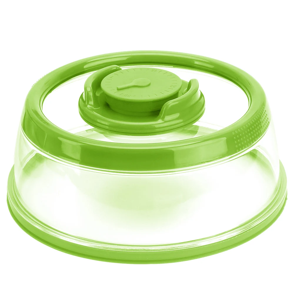 Кухня Мгновенный вакуумный упаковщик продуктов свежая крышка кухонный инструмент вакуумный упаковщик продуктов крышка многоразовая обертка крышка уплотнения - Цвет: Зеленый