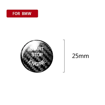 

For BMW E90 E87 E60 E70 Z4 Button Cover Engine Start Stop Switch Set Durable