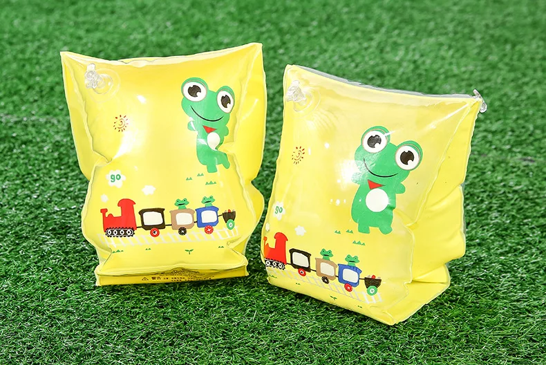 Baby Swimming Equipment Water Wing Thick Swimming Long White Silk Sleeves Circle New Style Inflatable PVC Float Sleeve CHILDREN'