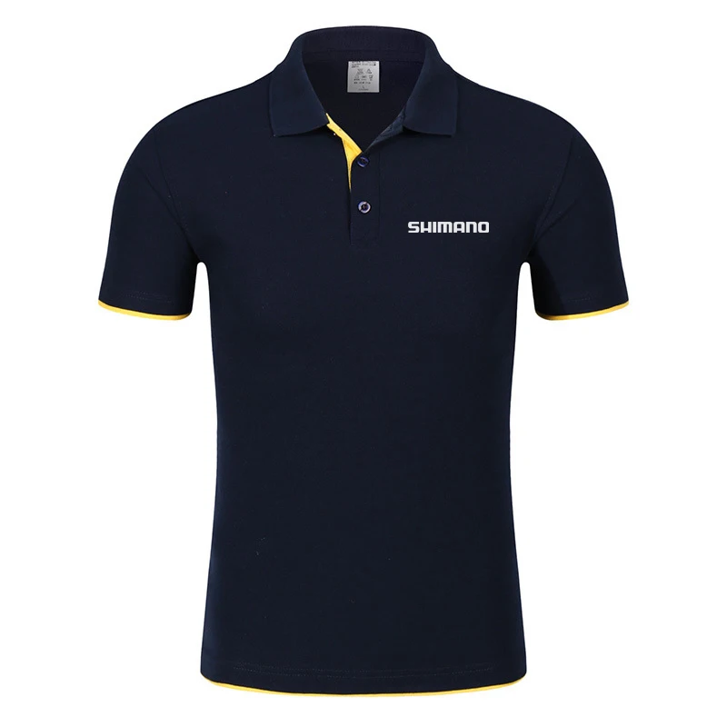 Новая брендовая летняя спортивная футболка для рыбалки дышащая одежда для рыбалки короткий рукав быстросохнущая рубашка с отворотом одежда для рыбалки 9 стиль