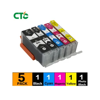 

5pcs ink cartridge PGI450 CLI451 Compitalbe for canon PIXMA MG5440/MG5540/MG5640/MG6340/MG6640/MG7140/MG7540/Ip7240/MX924