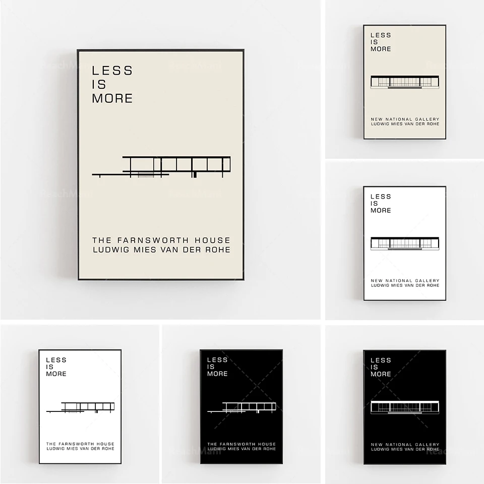 額装済/mies van der rohe/バウハウス Ludwig Mies van der Rohe. Wolf House, Gubin, Germany