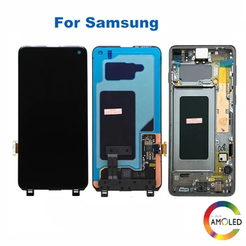

Super Amoled 6.1'' LCD For SAMSUNG Galaxy S10 G973F/DS G973U G973 SM-G973 Display Touch Screen Digitizer Replacement