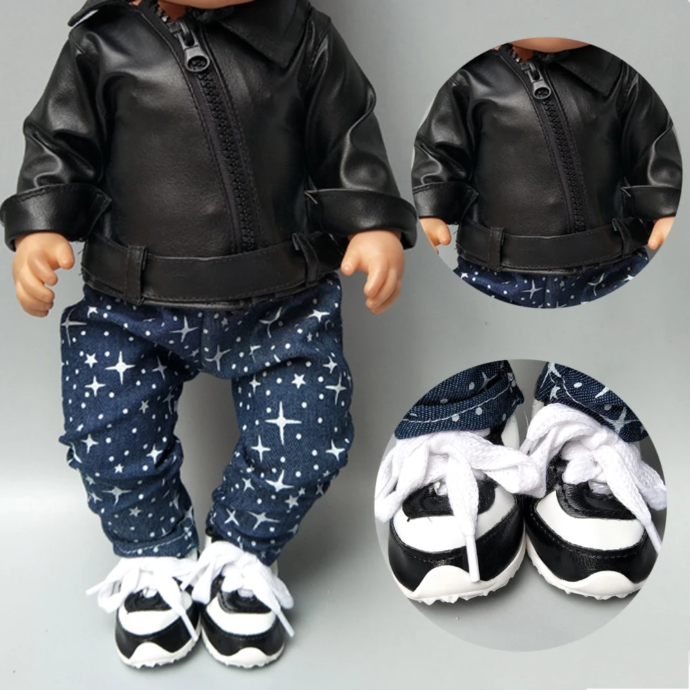 Кукольная одежда брюки для 43 см ухода за ребенком мам Baby Doll куртка из