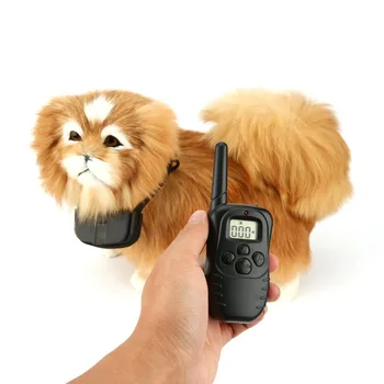 

Hot Sale Anti Bark Remote Electric Shock Vibration Battery Power Pet Dog No Barking Anti Bark Training Collar Devices for 1 Dog
