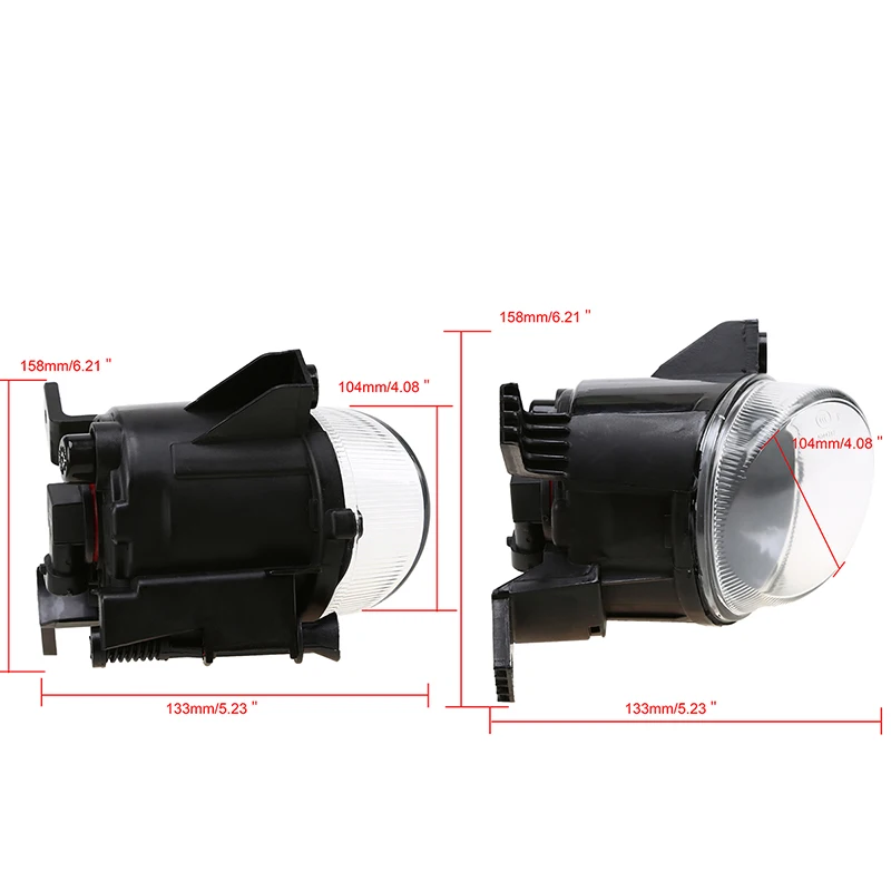 Автомобильные противотуманные фары POSSBAY для переднего нижнего бампера Audi A3/S3 2010