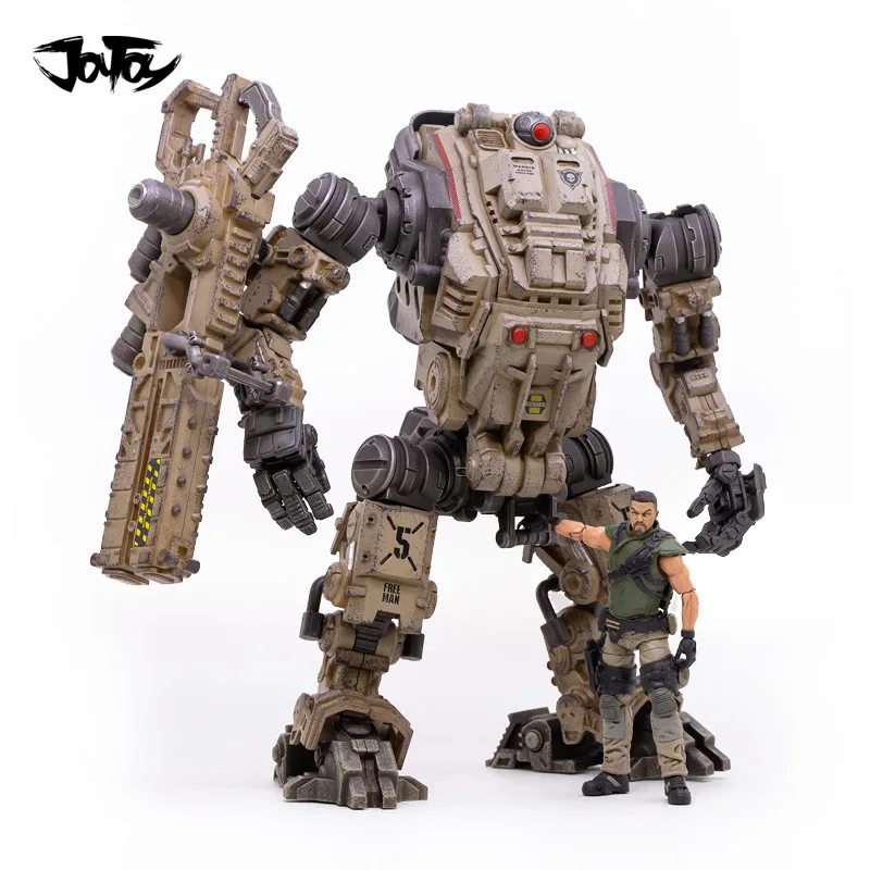 

JOYTOY 1:18 action figure robot Freedan machine armor Military ABS Robot model kit Mecha Free shipping