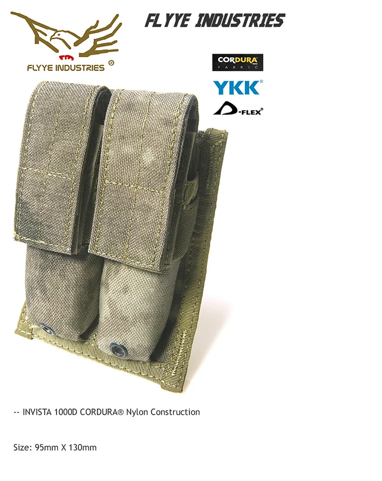 FLYYE shano MOLLE крепление системы двойной пакет многоцелевой инструмент P003 фонарный комплект