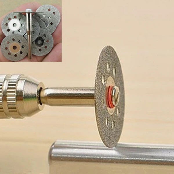 12 шт. роторный инструмент Дисковые пилы режущие диски оправки Dremel среза HYD88