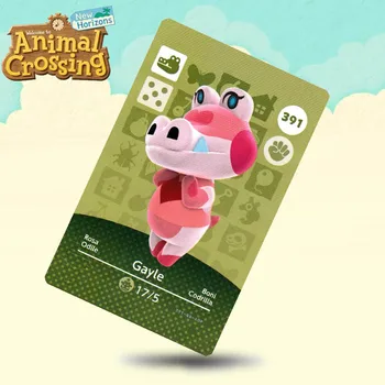 

391 Gayle Animal Crossing Card Amiibo Cards Work for Switch NS 3DS Games