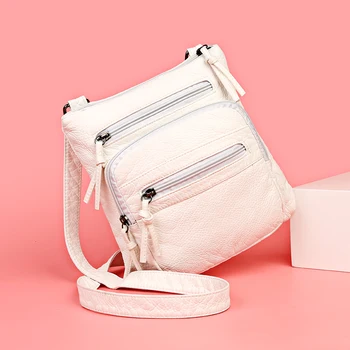 

Fansiman Brand Crossbody Bags For Women Shoulder Bags 2020 Summer New Small Girls Messenger Bag Handbags Luxury Soft Pu Leather