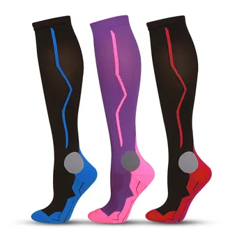 

Men Women Compression Socks Fit Sports For Blood Circulation Stockings Cycling Socks Football Golf Socks Anti-swelling Socks