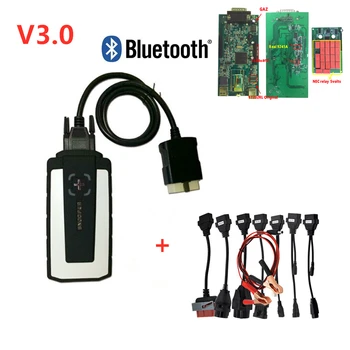 

(Original shell) 2020 New Wow CDP V3.0 green board v5.008 R2 /R5.0012 with bluetooth obd obd2 diagnostic tool +8pcs car cables