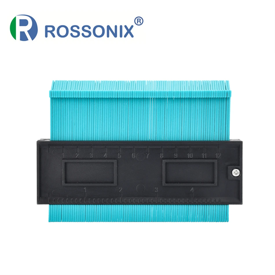 ROSSONIX 5 дюймов форма контурный манометр Дубликатор пластиковый профиль копировальный датчик деревянная маркировка обмотки трубы плитка ламинат инструмент|Шаблоны|   | АлиЭкспресс