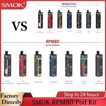 

SMOK RPM80 Pod Mod Vape Kit with 3000mAh Battery 5ML Cartridge& RPM RPM80 RGC Pod E Cigarette Vaporizer Max 80W vs Vinci/aegis