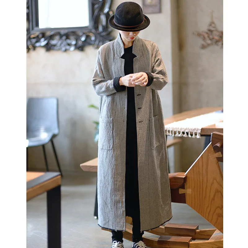 SCUWLINEN 2020 осенне зимний Тренч Normcore Однотонный черный и серый двусторонний плотный