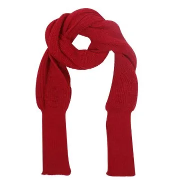 Осенне-зимний популярный корейский шерстяной шарф для мужчин и женщин, длинный шарф, шаль с рукавами, вязаный шарф - Цвет: C039-J