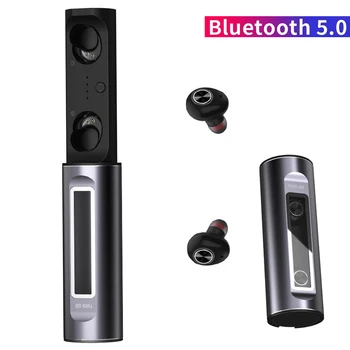 

bluetooth 5.0 Earbuds TWS True Wireless Sport Stereo IPX5 Waterproof Noise Cancelling bluetooth Earphone Headset In Ear
