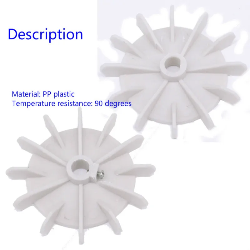 98mm 120mm Impeller Plastic Motor Fan Blade Pump Cooling