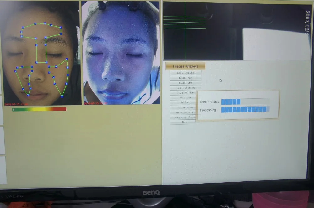  2020 Newest Portable Skin Analyzer Facial Skin Care Facial Skin Analyzer Machine Facial Analysis Sy