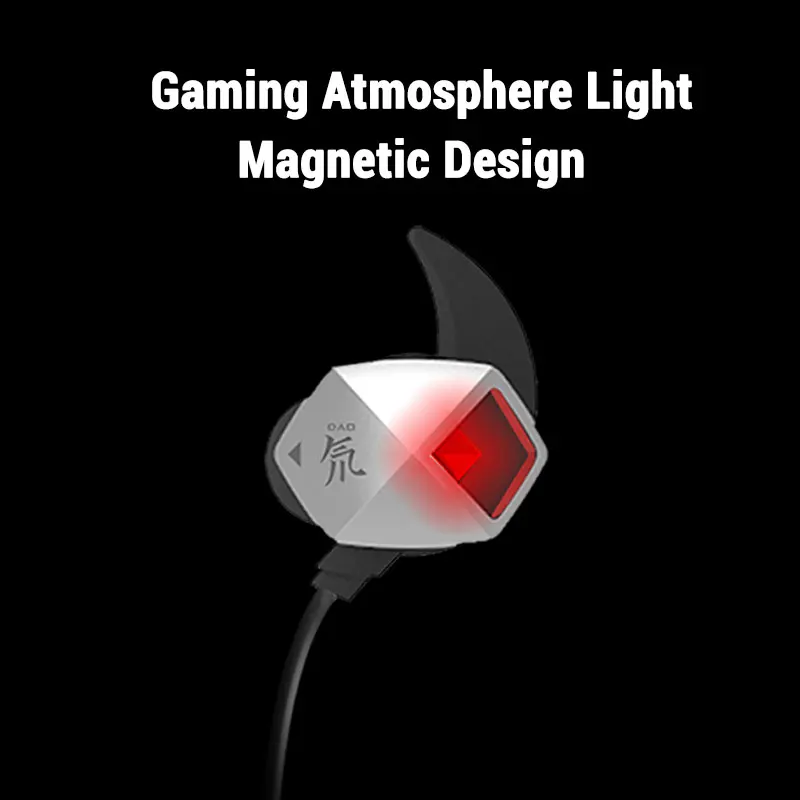 Original ZTE Nubia Earphone RedMagic 5G Bluetooth Earphones 39ms Low Latency Red Magic 5S Dao Feng Wireless Gaming Headset