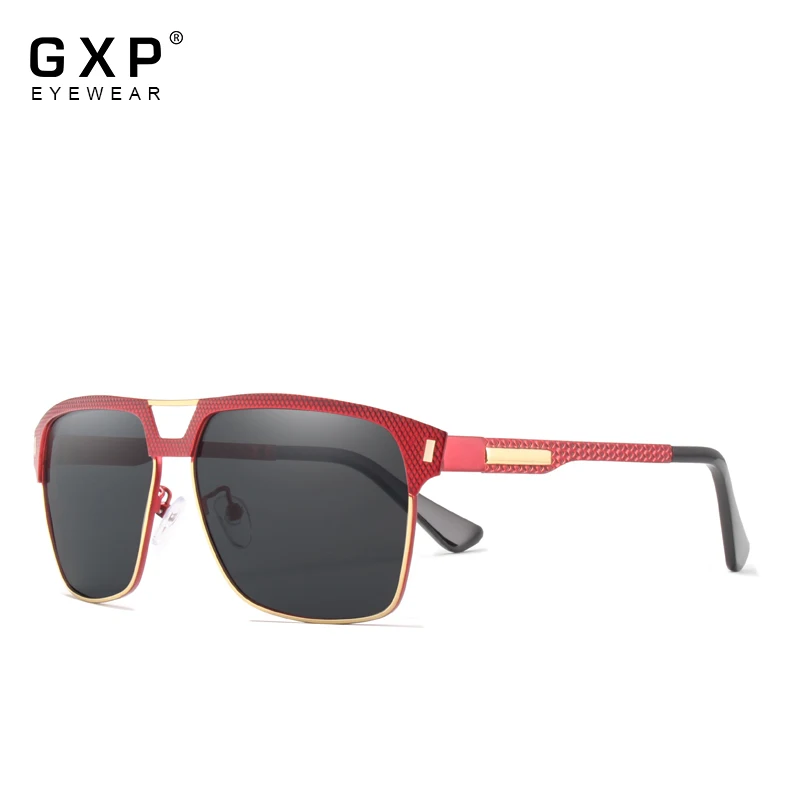 

GXP Fashion Aluminum Polarized Sunglasses Men/Women UV400 Protection Eyewear Designer Travel Sun Glasses