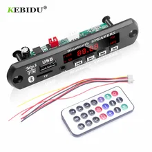 Audio-Module Decoder-Board Bluetooth MP3 Car FM for Car-Accessories 12V Plate Automobile