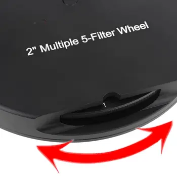 

Filter Wheel 5pcs 2in Manual Filters Wheel For Telescope Astrophotography 95AF