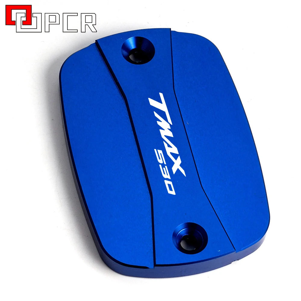Logo "Tmax560/Tmax530" Cnc Red Brake Brake Fluid Tank Caps Coperchio Serbatoio Con Logo Per Yamaha Tmax 530 T-Max 560 Tmax500 2021