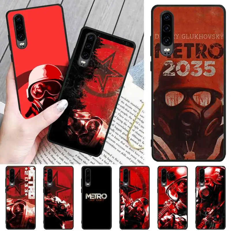 Чехол для телефона Metro 2033 Huawei P20 P30 P40 Pro Mate 10 20 30 Lite P Smart Y7 2019 Plus Nova 3I чехлы Обложка |