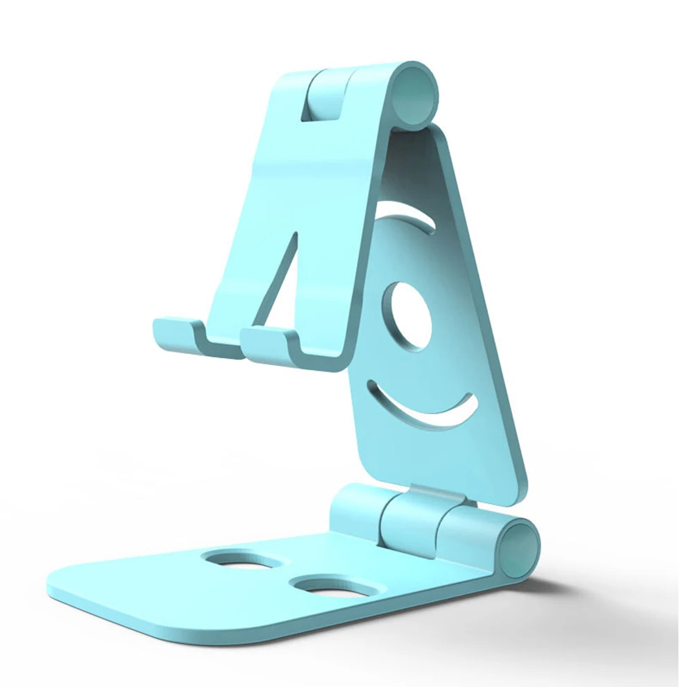 mobile phone stand for desk Portable Mini Mobile Phone Holder Foldable Desk Stand Holder 4 Degrees Adjustable Universal for iPhone Andorid Phone mobile stand for table