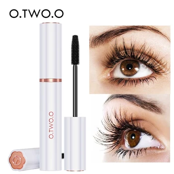 

O.TWO.O Super Lashes Mascara Waterproof Silk Fiber Mascara Black Long Curling Eyelash Extensions Sexy Eyes Makeup Cosmetics