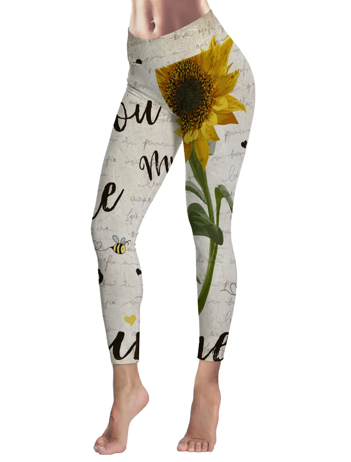 You Are My Sunshine, повседневные леггинсы, женские штаны для фитнеса, женские леггинсы, пуш-ап, леггинсы, сексуальные, для тренировок, спортивные Леггинсы