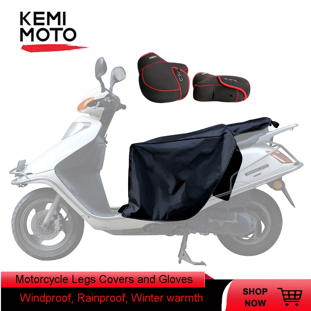 

Motorcycle Legs Covers and Hand Gloves For Scooters Waterproof For Vespa GTS GTV LX For BMW For Honda For YAMAHA For Peugeot