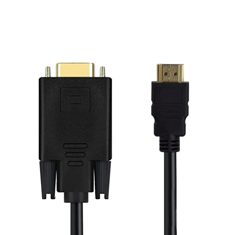 HDMI к VGA HD 1080P кабель с HDMI к VGA кабель аудио адаптер кабель дропшиппинг
