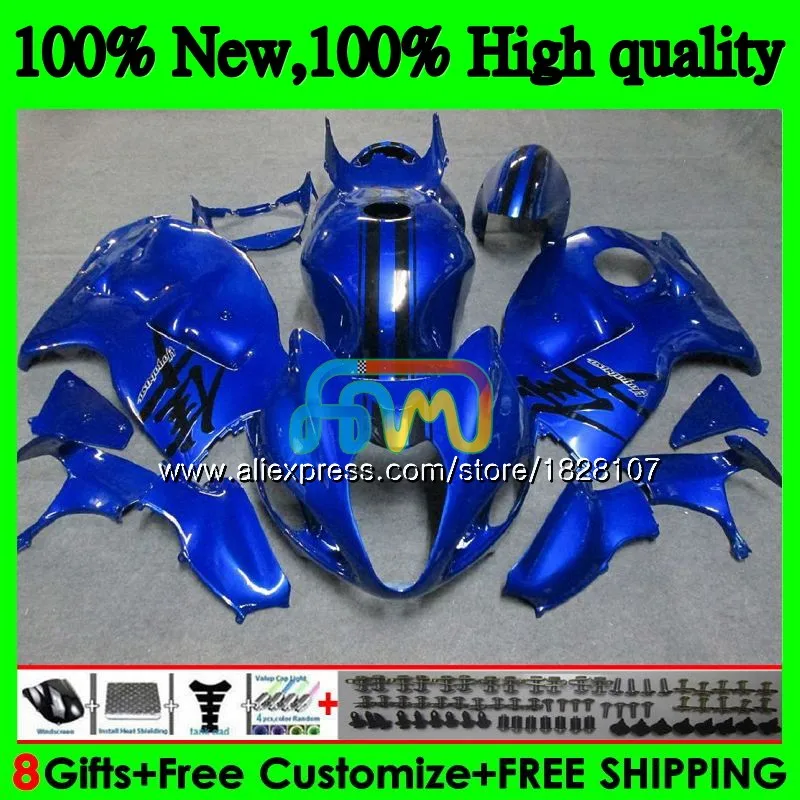 Корпус для SUZUKI Hayabusa GSXR 1300 GSXR1300 96 97 98, цвет: синий, 99 01 48BS. 26 GSXR-1300 1996 1997 1998 1999 2000 2001 обтекатель