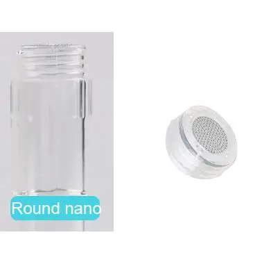 Round nano(10PCS) Игольчатый картридж Hydra Pen H2 оригинальная игла 12 контактов Nano-HR Nano-HS гиалуроновая кислота Hydra. Ручка Hydrapen микроиглы - Цвет: Round nano(10PCS)