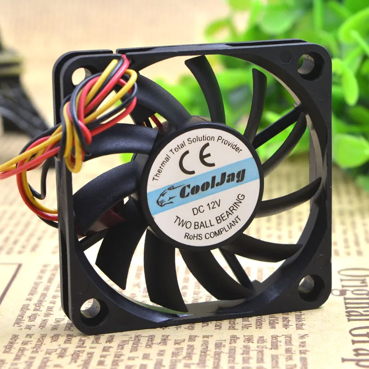 R126010BU 6010 6 см 12V 0.25A защиты электродвигателя Вентилятор охлаждения