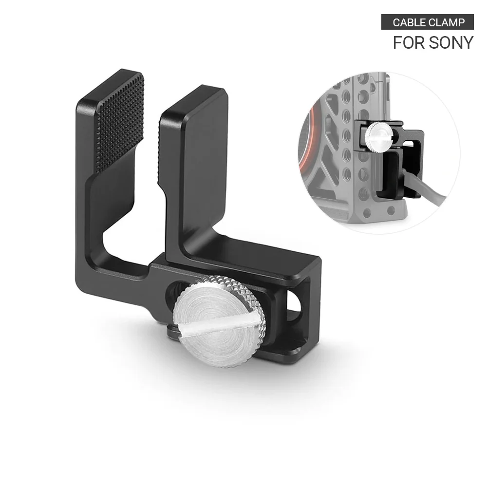 SmallRig Cable Clamp for Sony A6500 A6300 A6000 camera SmallRig Cage 1661 / A7 A7S SmallRig Cage 1815  ect----1822