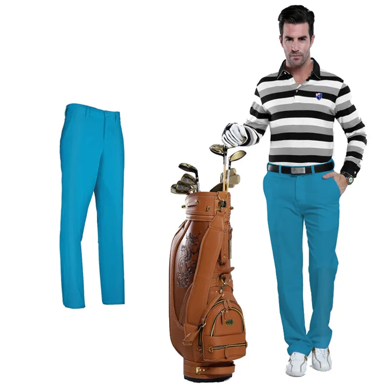 Best Price Cheap OvFMV PGM Men's Golf Pant Quick Dry Waterproof Sports Golf Trousers Quick Dry Breathable Pants 6 Colors XXXL Elastic Durable Thin Pant