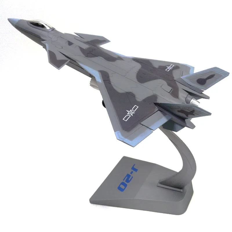 

1/72 весы, летательный аппарат из сплава, китайские ВВС, модель Fang J20, детские игрушки, подарок для коллекции