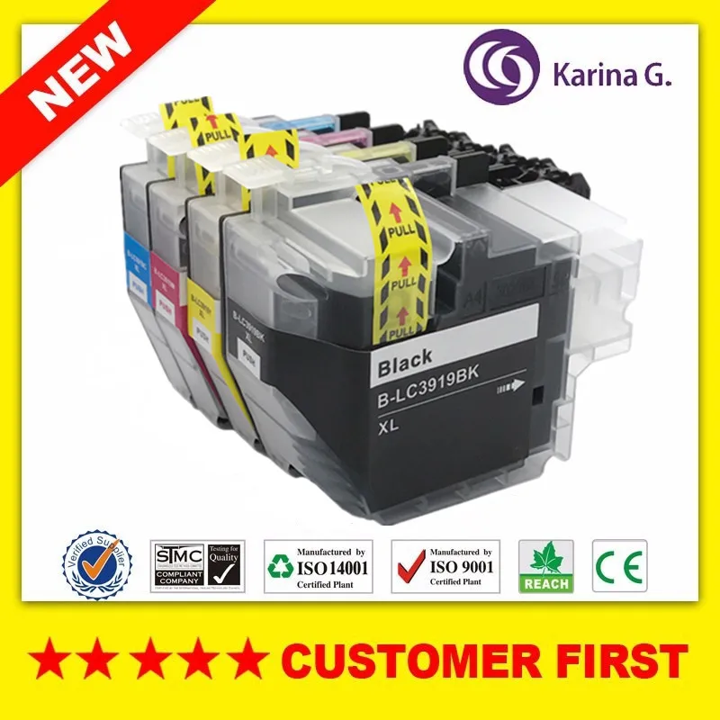 Совместимый с LC3919 lc3919xl чернильный картридж костюм для брата MFC J2330DW J2730DW