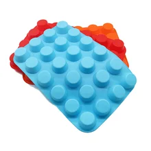24 cylindrical round cake shaped mousse cake silicone mold collection French pastry cake filling baking mold